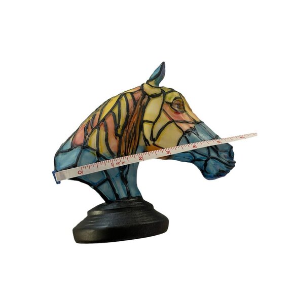 Horse Stained Resin Night Light 3D Table Lamp Series Desk Lamps Retro 16" x 16" - Picture 11 of 12